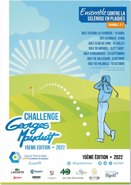challenge golf georges mauduit 2022 france golf lfsepsep sclerose en plaques